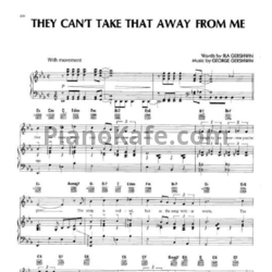 They can t take that away. They cant take that away from me. Гершвин Ноты для голоса. Sinatra they can't take that away from me Ноты. If you go away Ноты для фортепиано.