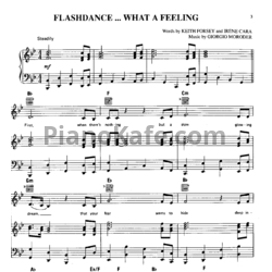 Ноты Irene Cara - Flashdance (What a feeling) (2)