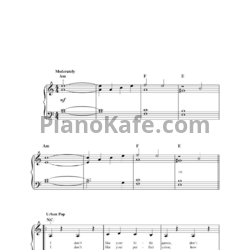 Ноты Taylor Swift - Look what you made me do (Версия 3) - предпросмотр