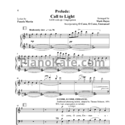 Ноты Mark Hayes - Prelude: call to light
