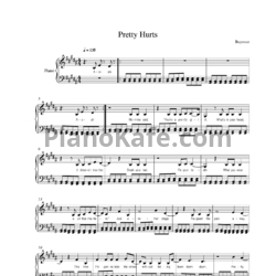 Ноты Beyonce - Pretty hurts (Версия 2) - предпросмотр