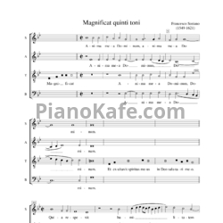 Ноты Ф. Сориано - Magnificat quinti toni - предпросмотр