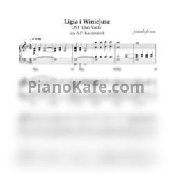 Ноты Jan Kaczmarek - Ligia i Winicjusz - предпросмотр