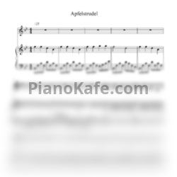 Ноты Simone Sommerland, Karsten Glück & die Kita-Frösche - Apfelstrudel - предпросмотр