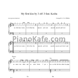 Ноты 3OH!3 Feat Ke$ha - My First Kiss