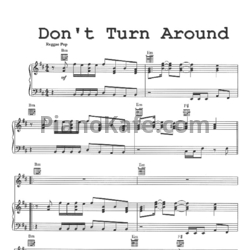 Ноты Ace of Base - Don't turn around