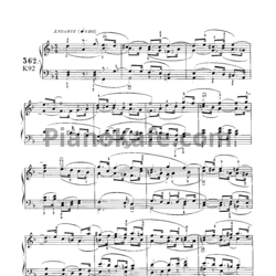 Ноты Д. Скарлатти - Соната K92 - предпросмотр