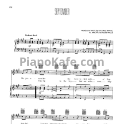 Ноты Earth, Wind & Fire - September