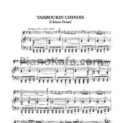 Ноты Фриц Крейслер - Китайский тамбурин (Соч. 3) - предпросмотр