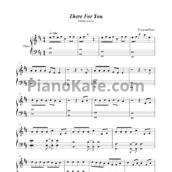 Ноты Martin Garrix & Troye Sivan - There for you - предпросмотр
