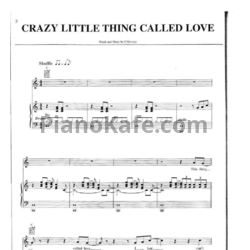 Ноты Michael Buble - Crazy little thing called love - предпросмотр