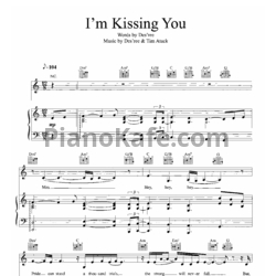 Ноты Des’ree - I'm kissing you - предпросмотр