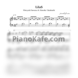 Ноты Hiroyuki Sawano feat. Honoka Takahashi - LilaS (OST ED) - предпросмотр