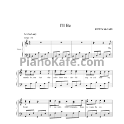 Ноты Edwin McCain - I'll be