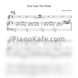 Ноты Alexander Klaw - Free like the wind