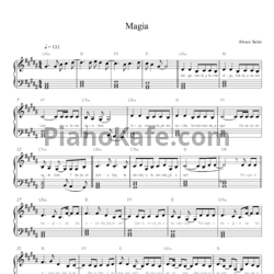 Ноты Alvaro Soler - Magia