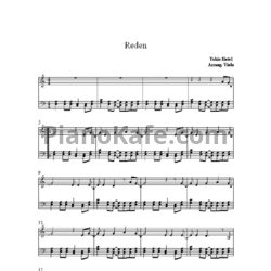 Ноты Tokio Hotel - Reden - предпросмотр