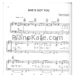 Ноты LeAnn Rimes - She's got you - предпросмотр