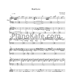 Ноты Clean Bandit & Jess Glynne - Real love - предпросмотр