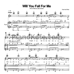 Ноты Delta Goodrem - Will you fall for me