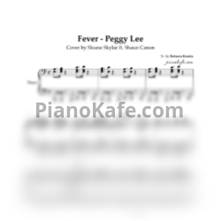 Ноты Sloane Skylar feat. Shaun Canon - Fever (Peggy Lee cover) - предпросмотр