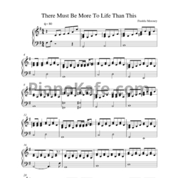 Ноты Queen - There must be more to life than this - предпросмотр