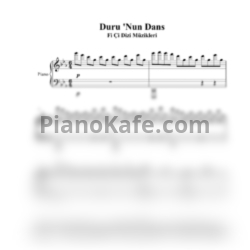 Ноты Cem Öget - Duru 'Nun Dansı