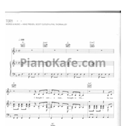 Ноты Natalie Imbruglia - Torn (2)