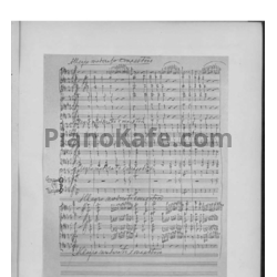 Ноты П. Чайковский - Опера "Воевода" (Op. 3, партитура) - предпросмотр