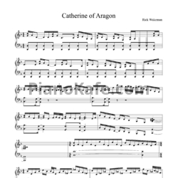 Ноты Rick Wakeman - Catherine of Aragon - предпросмотр