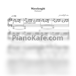 Ноты Portwave - Wavelenght (Piano cover) - предпросмотр