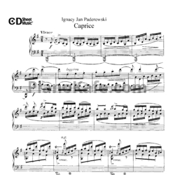 Ноты И. Падеревский - Каприз (Op. 14, №3) - предпросмотр