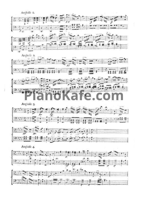 Ноты Carl Friedrich Ebers - 6 angloises and 6 waltzes - PianoKafe.com