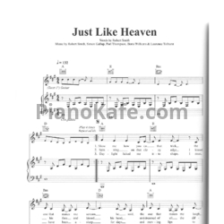 Ноты Katie Melua - Just like heaven - предпросмотр