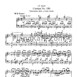 Ноты И. Бах - Кантата №180 "Schmucke dich, o liebe seele" (BWV 180) - предпросмотр