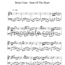Ноты Brian Crain - State of the heart - предпросмотр