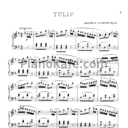 Ноты Генрих Лихнер - Tulip (Op. 111) - предпросмотр