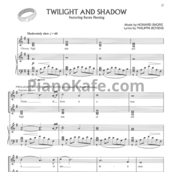 Ноты Howard Shore - Twilight and shadow - предпросмотр
