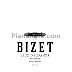 Ноты Жорж Бизе - Детские игры (Op. 22) - предпросмотр