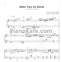 Ноты Art Tatum - After you've gone - предпросмотр
