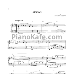Ноты Giovanni Marradi - Always - предпросмотр