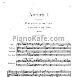 Ноты Георг Гендель - Псаломы 1 - предпросмотр