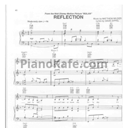 Ноты Matthew Wilder - Reflection