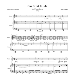 Ноты Tarja Turunen - Our great divide