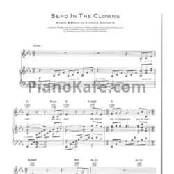 Ноты Barbara Streisand - Send in the clowns - предпросмотр