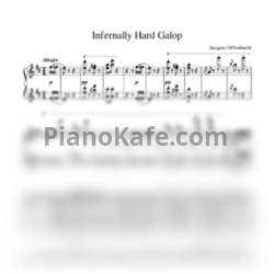 Ноты Жак Оффенбах - Infernally Hard Galop