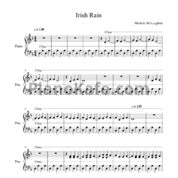 Ноты Michele Mclaughlin - Irish rain