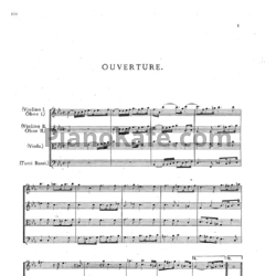 Ноты Георг Гендель - Опера "Береника, царица Египта" (HWV 38) - предпросмотр