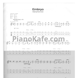 Ноты Black Sabbath - Embryo (Guitar tabs & Voice)