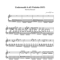 Ноты Martina Stoessel - Underneath it all